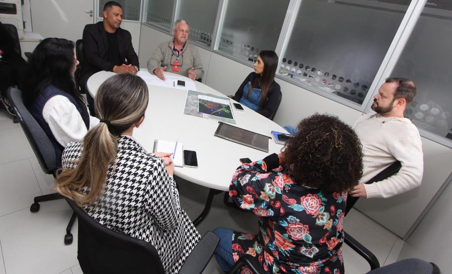 SUDIS recebe comitiva de São José dos Pinhais para tratar de conflitos fundiários.
