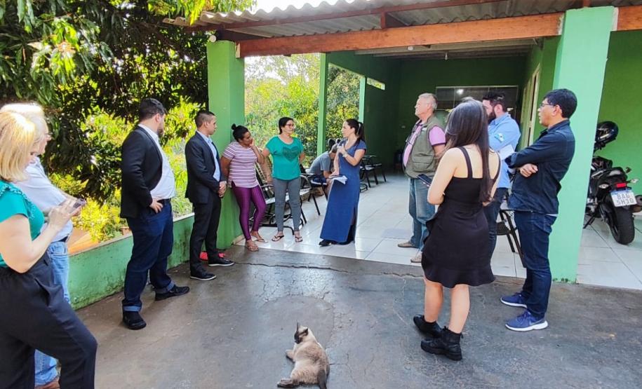 SUDIS acompanha visita técnica em Londrina na comunidade Cafezal.