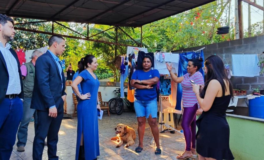 SUDIS acompanha visita técnica em Londrina na comunidade Cafezal.