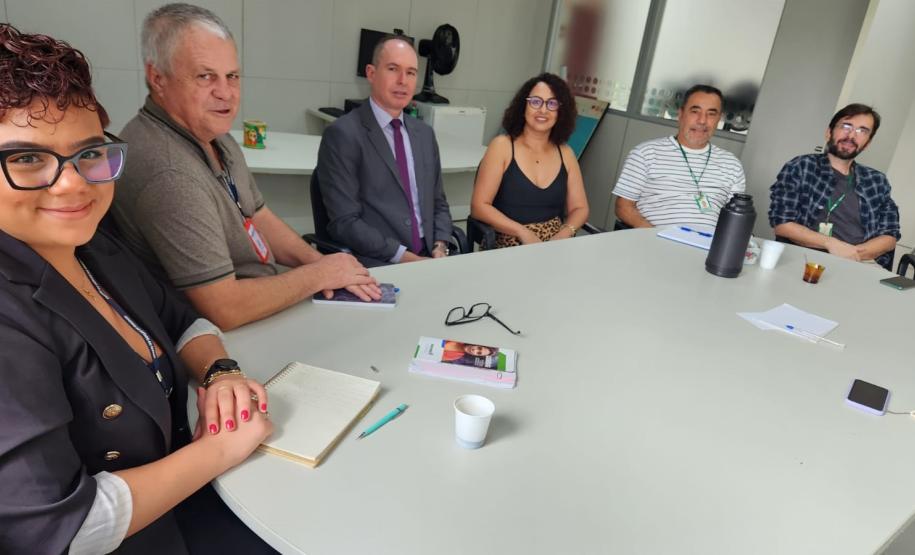 SUDIS recebe INCRA, FETAEP e liderança de posseiros da Fazenda Morungava