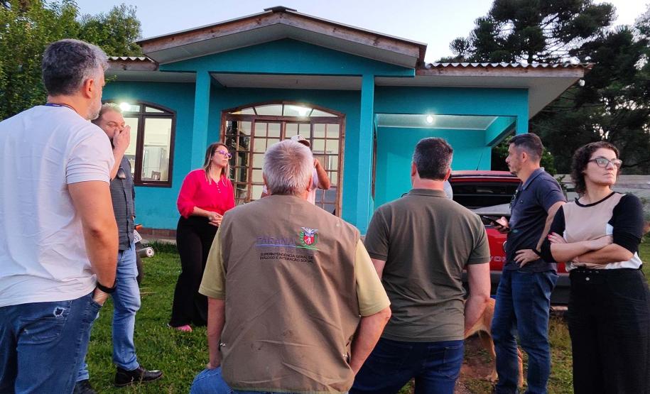 SUDIS em visita técnica na região centro sul do Paraná.