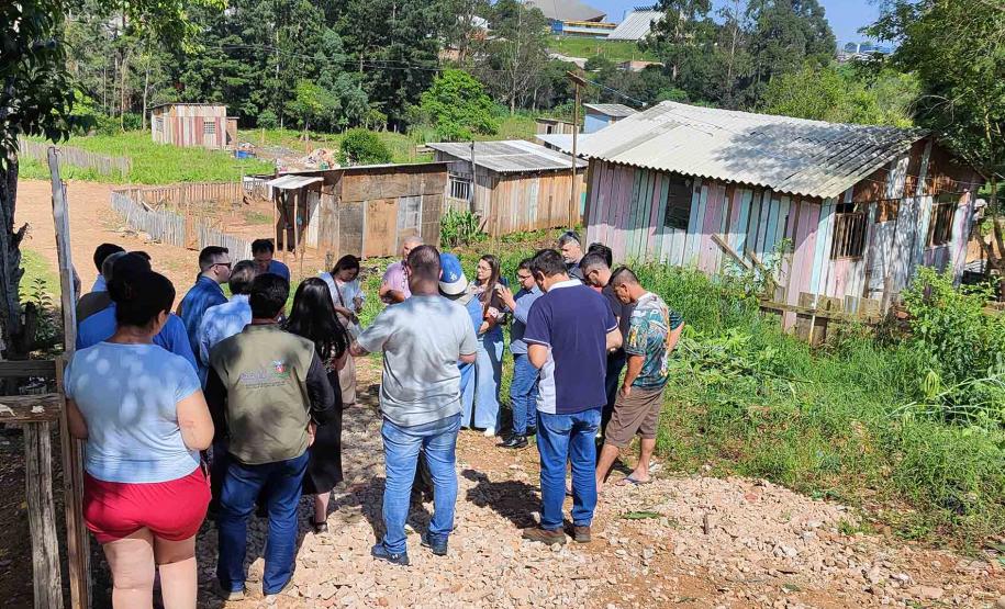 SUDIS em visita técnica na região centro sul do Paraná.