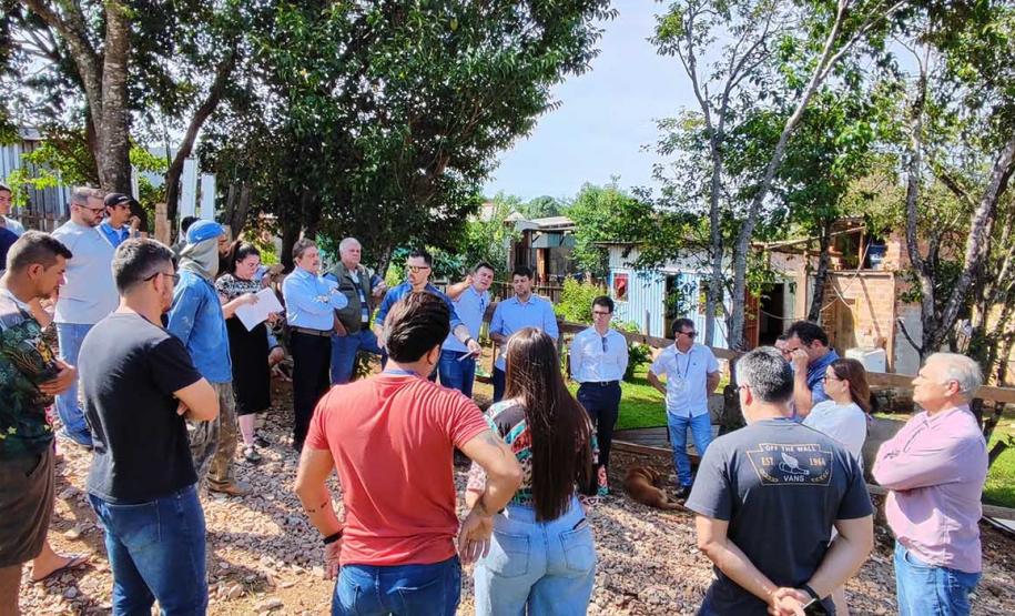 SUDIS em visita técnica na região centro sul do Paraná.