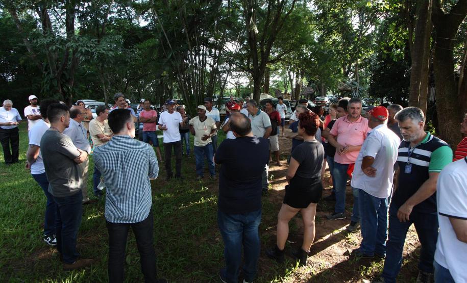 SUDIS em visita técnica na região de Paranacity.