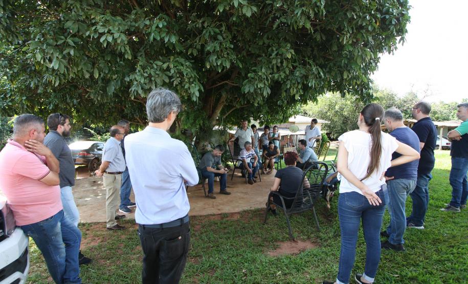 SUDIS em visita técnica na região de Paranacity.