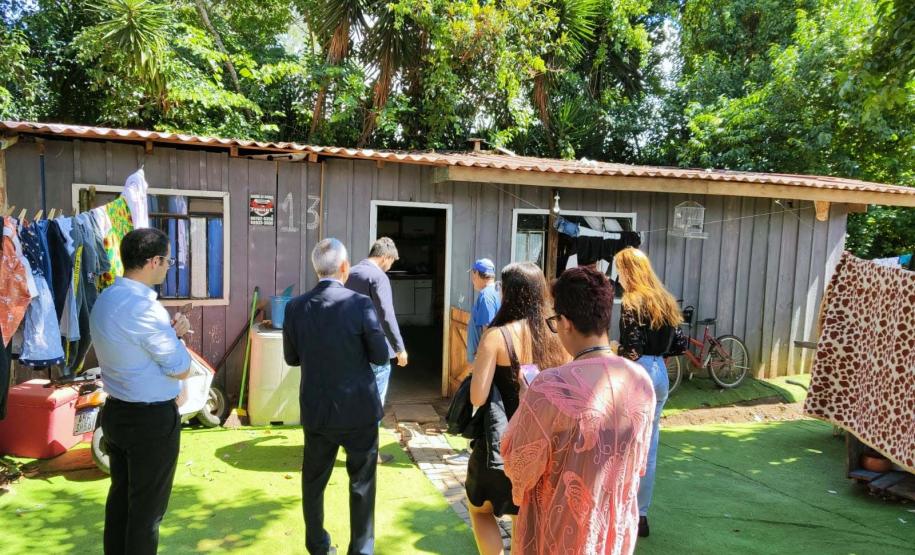 SUDIS na visita técnica da Comissão de Soluções Fundiárias do Tribunal de Justiça do Pr.