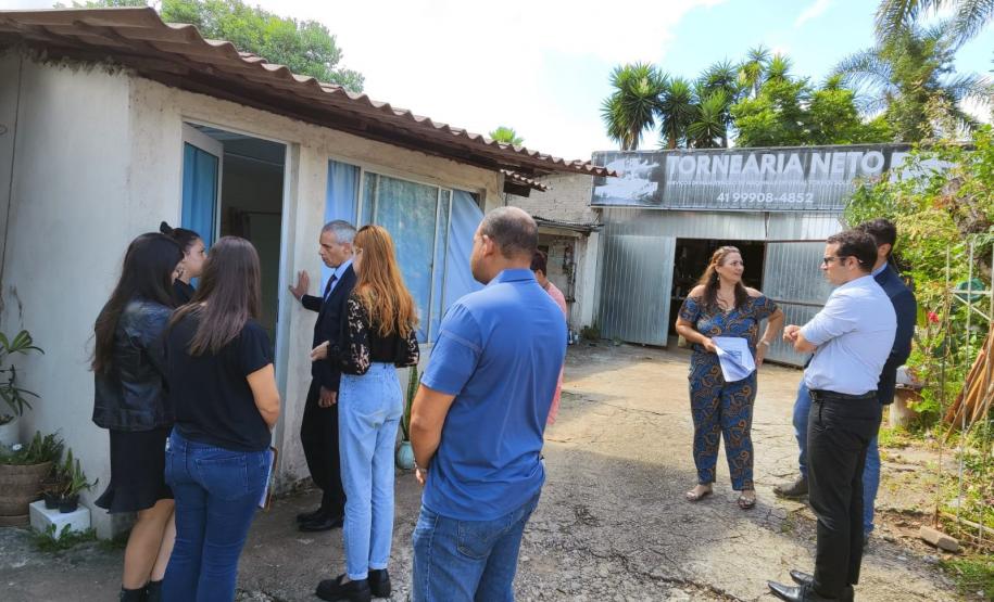 SUDIS na visita técnica da Comissão de Soluções Fundiárias do Tribunal de Justiça do Pr.