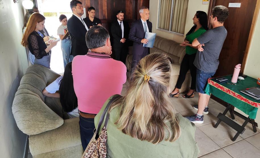 SUDIS na visita técnica da Comissão de Soluções Fundiárias do Tribunal de Justiça do Estado do Paraná - CSF-TJPR.