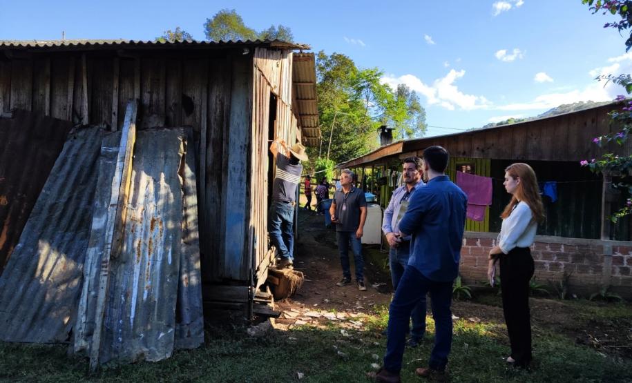 SUDIS faz visita técnica em Almirante Tamandaré.