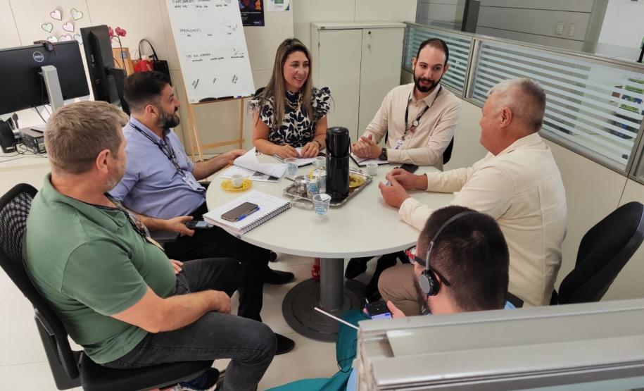 SUDIS reuniu-se com a Chefe de Patrimônio DPE/SEAP.
