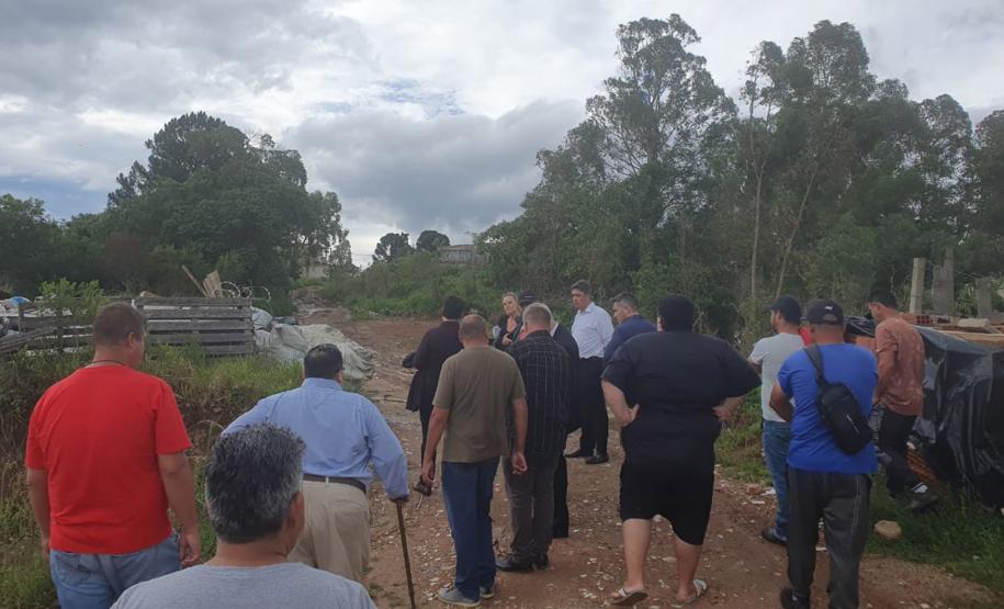 SUDIS em uma visita técnica da Comissão de Soluções Fundiárias do Tribunal de Justiça do Estado do Paraná.