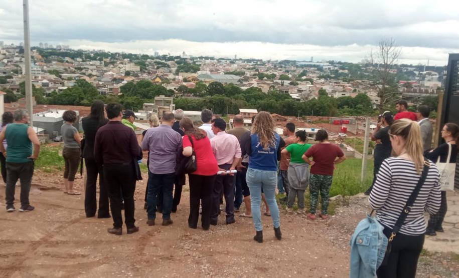 SUDIS em uma visita técnica da Comissão de Soluções Fundiárias do Tribunal de Justiça do Estado do Paraná.