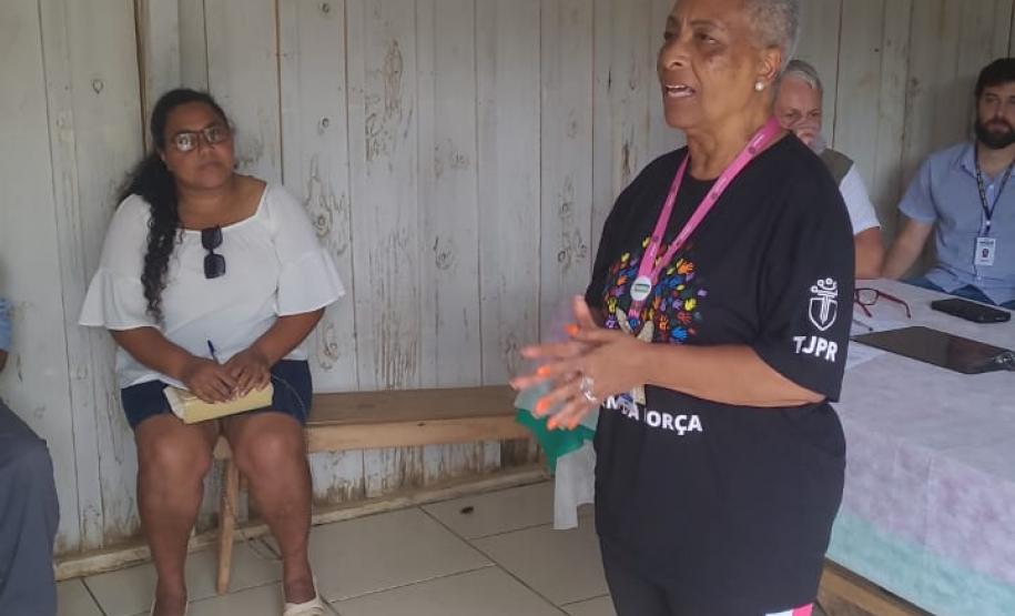 Território Quilombola do Varzeão, em Dr. Ulysses (PR), recebe comitiva do Governo do Estado.