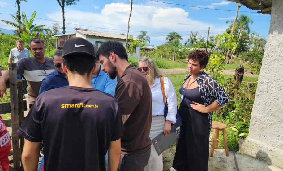SUDIS em uma visita técnica da  Comissão de Soluções Fundiárias do Tribunal de Justiça do Paraná (CSF-TJPR).
