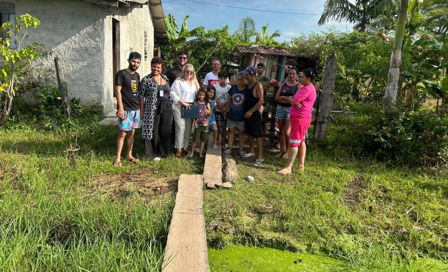 SUDIS em uma visita técnica da  Comissão de Soluções Fundiárias do Tribunal de Justiça do Paraná (CSF-TJPR).