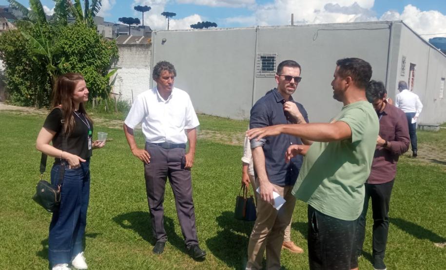 SUDIS em uma visita técnica da (CSF-TJPR), realizada no município de Curitiba.