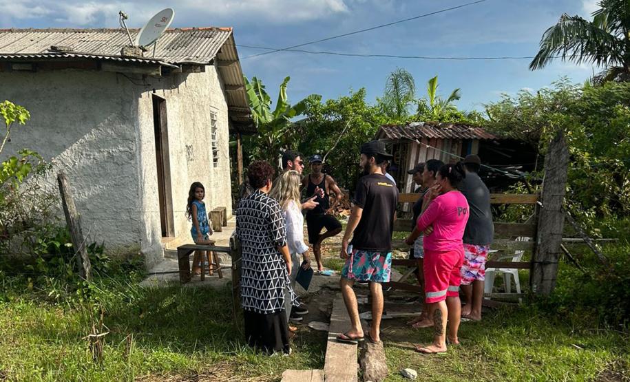 SUDIS em uma visita técnica da  Comissão de Soluções Fundiárias do Tribunal de Justiça do Paraná (CSF-TJPR).