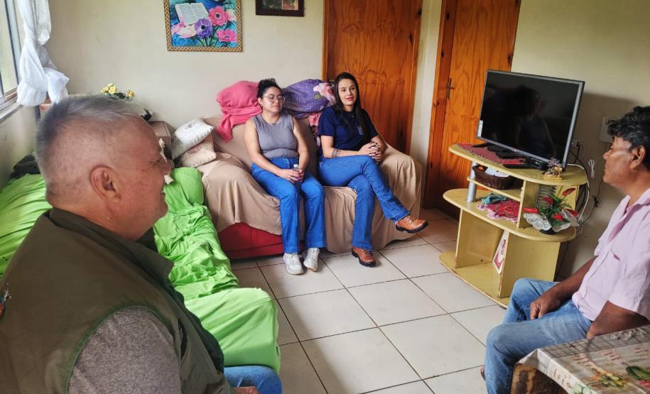 SUDIS realiza visita a comunidades quilombolas em Candói.