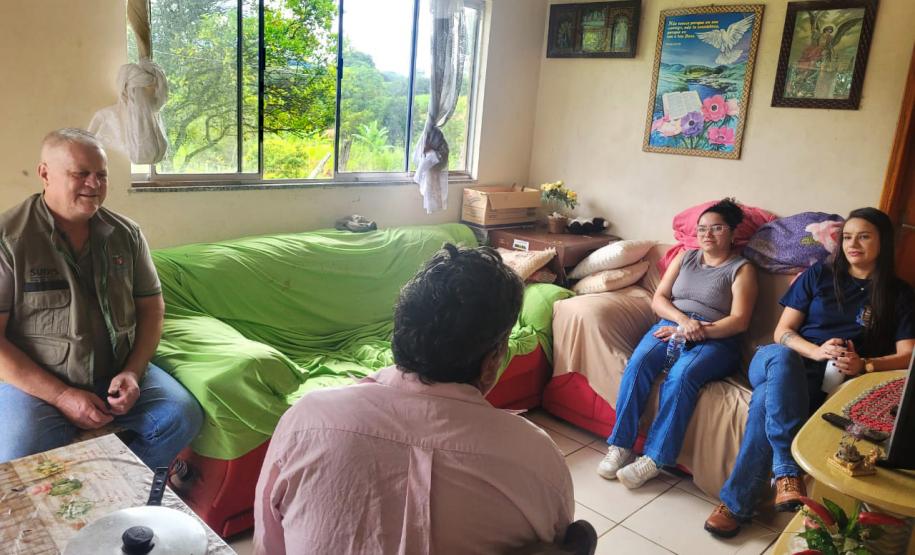 SUDIS realiza visita a comunidades quilombolas em Candói.