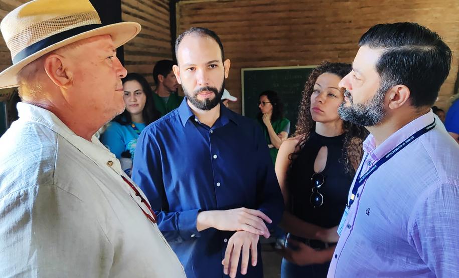 Reunião no Parque do Mate debate melhorias para a comunidade indígena Kókhun Já Má.