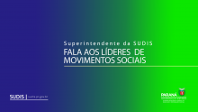Superintendente fala aos Lideres Comunitários do Paraná.
