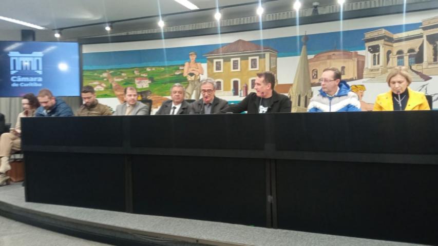 Seminário sobre Segurança Comunitária na Câmara Municipal de Curitiba