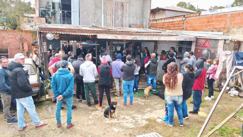 SUDIS acompanha visitas técnicas em áreas ocupadas de Colombo