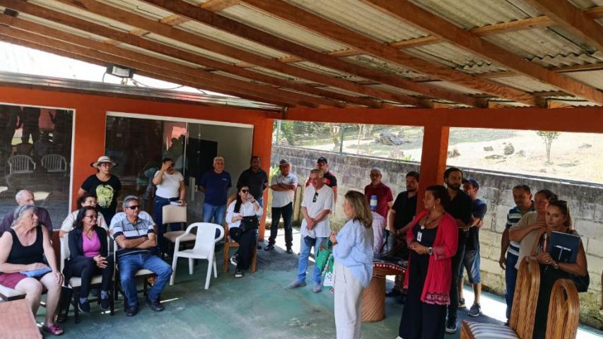 SUDIS acompanha visita técnica da Comissão de Soluções Fundiárias em São José dos Pinhais