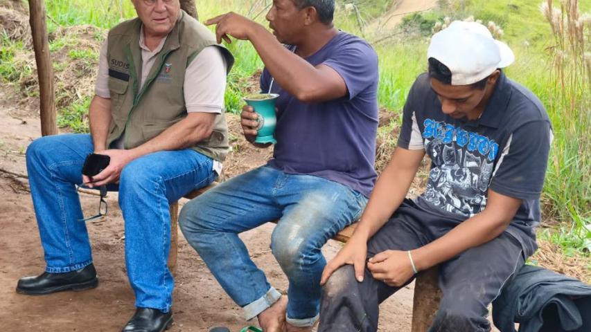 Sudis realiza visita técnica em retomada indígena Xetá em São Jerônimo da Serra